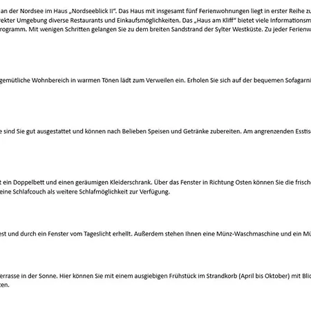 Nordseeblick Ii - Duenenstr 21, App 2 Apartman